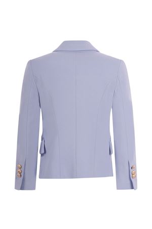 blazer doppiopetto azzurro BALMAIN PARIS KIDS | BY2A64J0371652